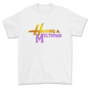 Having A Meltdown Matters Cotton Trendy Disco Faux Glitter Hannah Montana